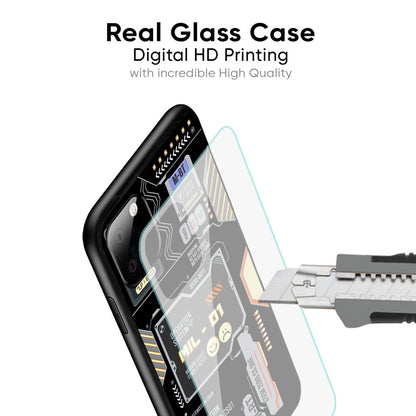 Exposed Parts Glass Case for iPhone XS Max