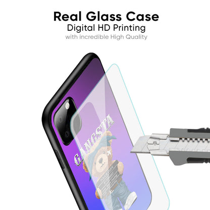 Gangsta Bear Glass Case for iPhone XS Max