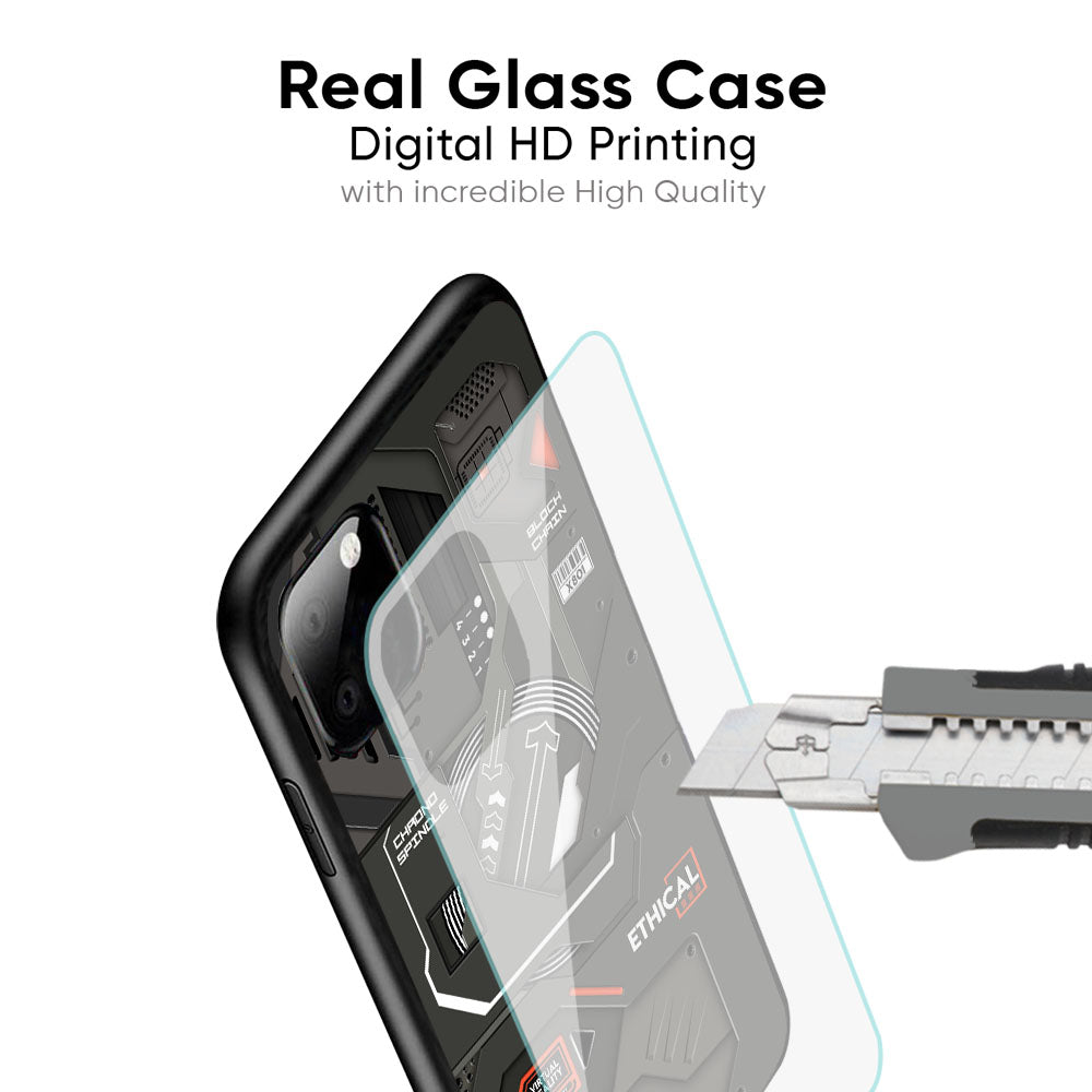 Tech Aesthetics Glass Case for iPhone XS Max