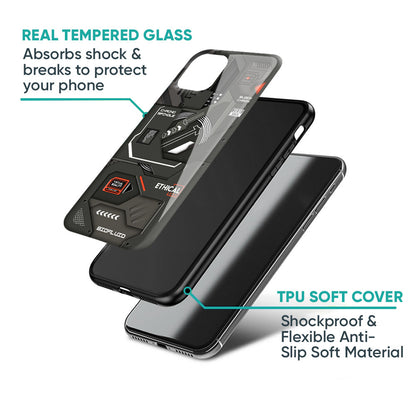 Tech Aesthetics Glass Case for Samsung Galaxy M56 5G