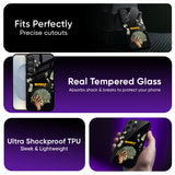 Cash clutch Glass Case