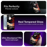 Scarlet Serenity Glass Case