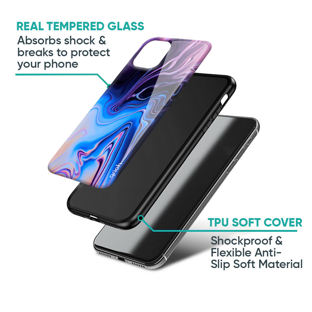 Psychic Texture Glass Case for Samsung Galaxy A37 5G