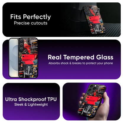 Scarlet Phantom Glass Case