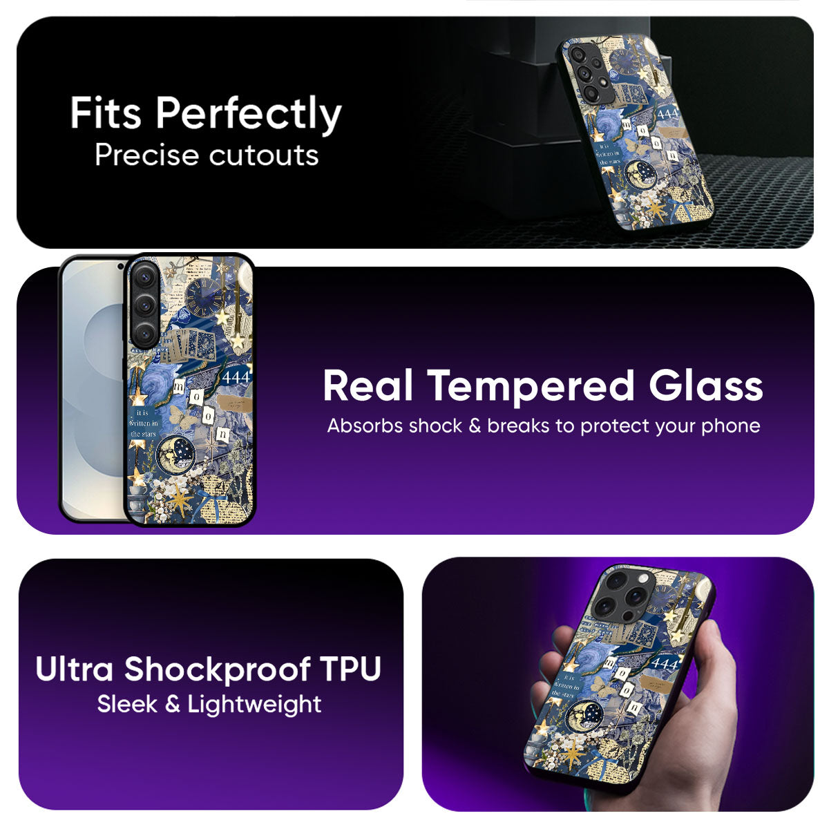 Starlit Hour Glass Case