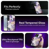 Violet Dreamscape Glass Case