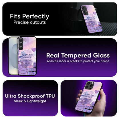 Big Dreams Glass Case