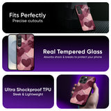 Sweetheart Patterned Glass Case