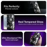 Charcoal Mirage Glass Case