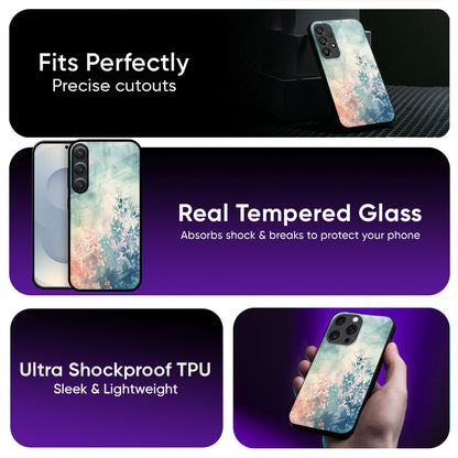 Leafy Serenity Glass Case