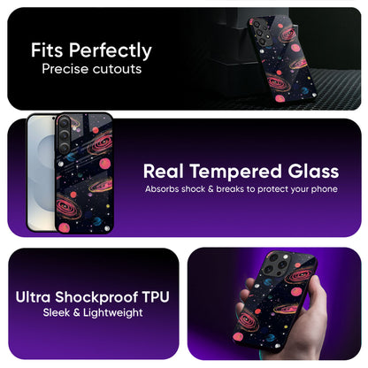 Galaxy In Dream Glass Case