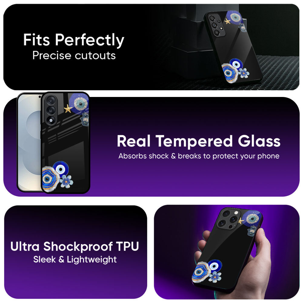 Evil Eye Glass Case