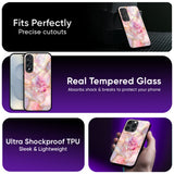 Pink Marble Glass Case