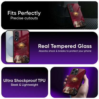 Sun Horses Glass Case