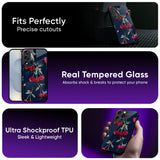 Cherry Stitch Glass Case