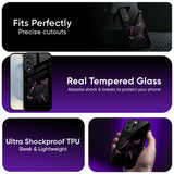 Black Dragonfly Glass Case