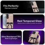 Black Bow Glass Case