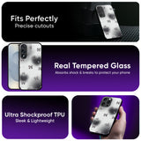 Silver Bows Glass Case