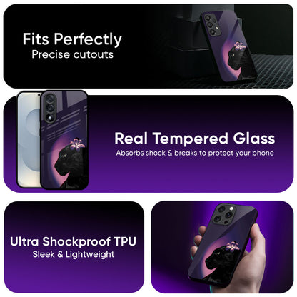 Black Panther Glass Case