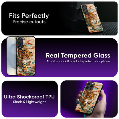 Leopard Glass Case