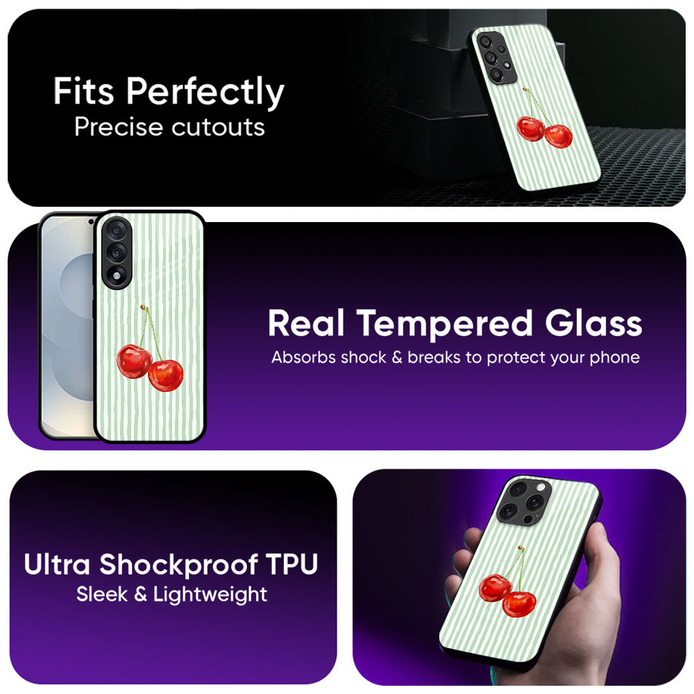 Line Art Glass Case