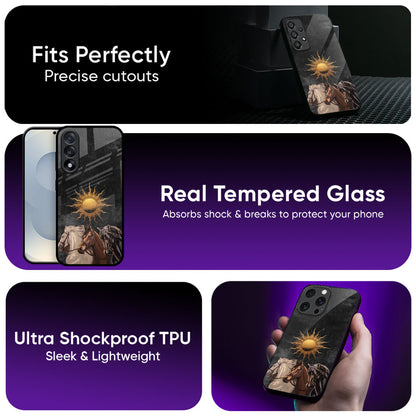 Three Horses & Sun Glass Case