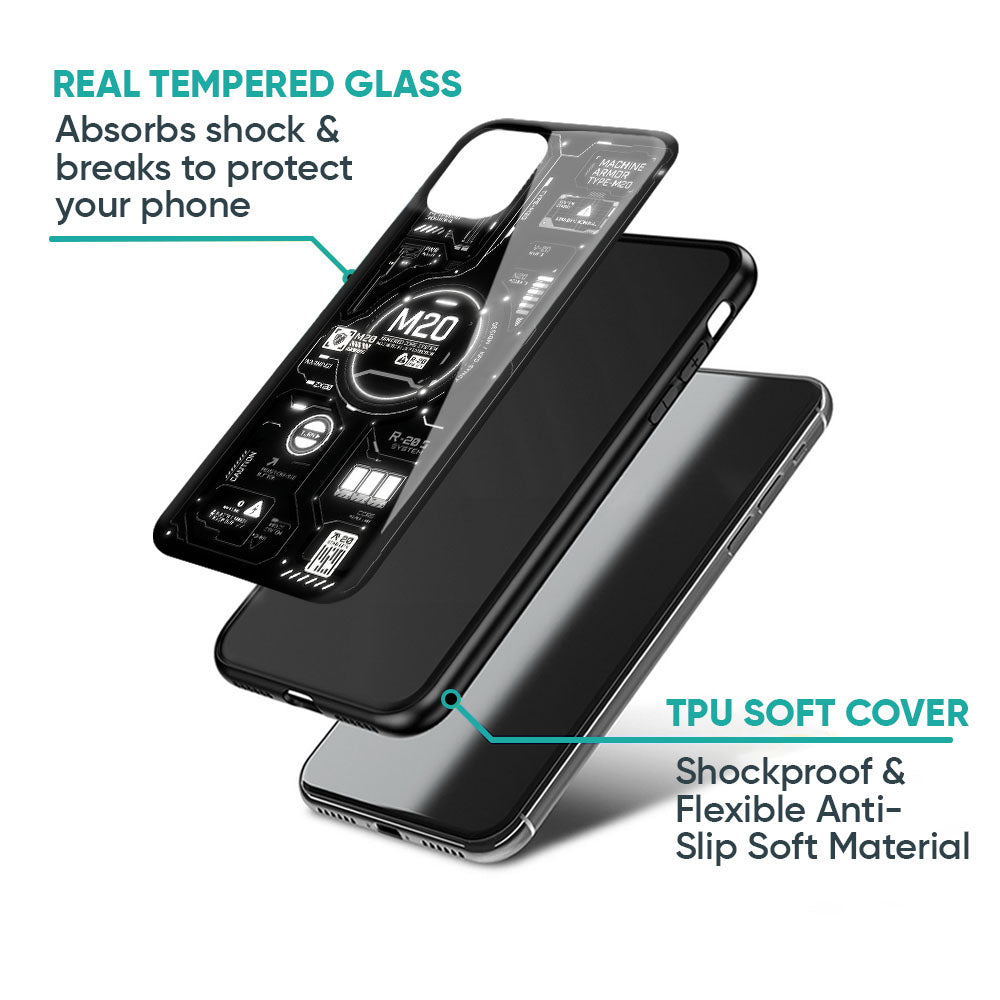 Lunar Engine Glass Case - Glass Back Cover for Phone (View 4)