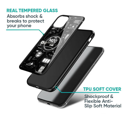 Lunar Engine Glass Case - Glass Back Cover for Phone (View 4)