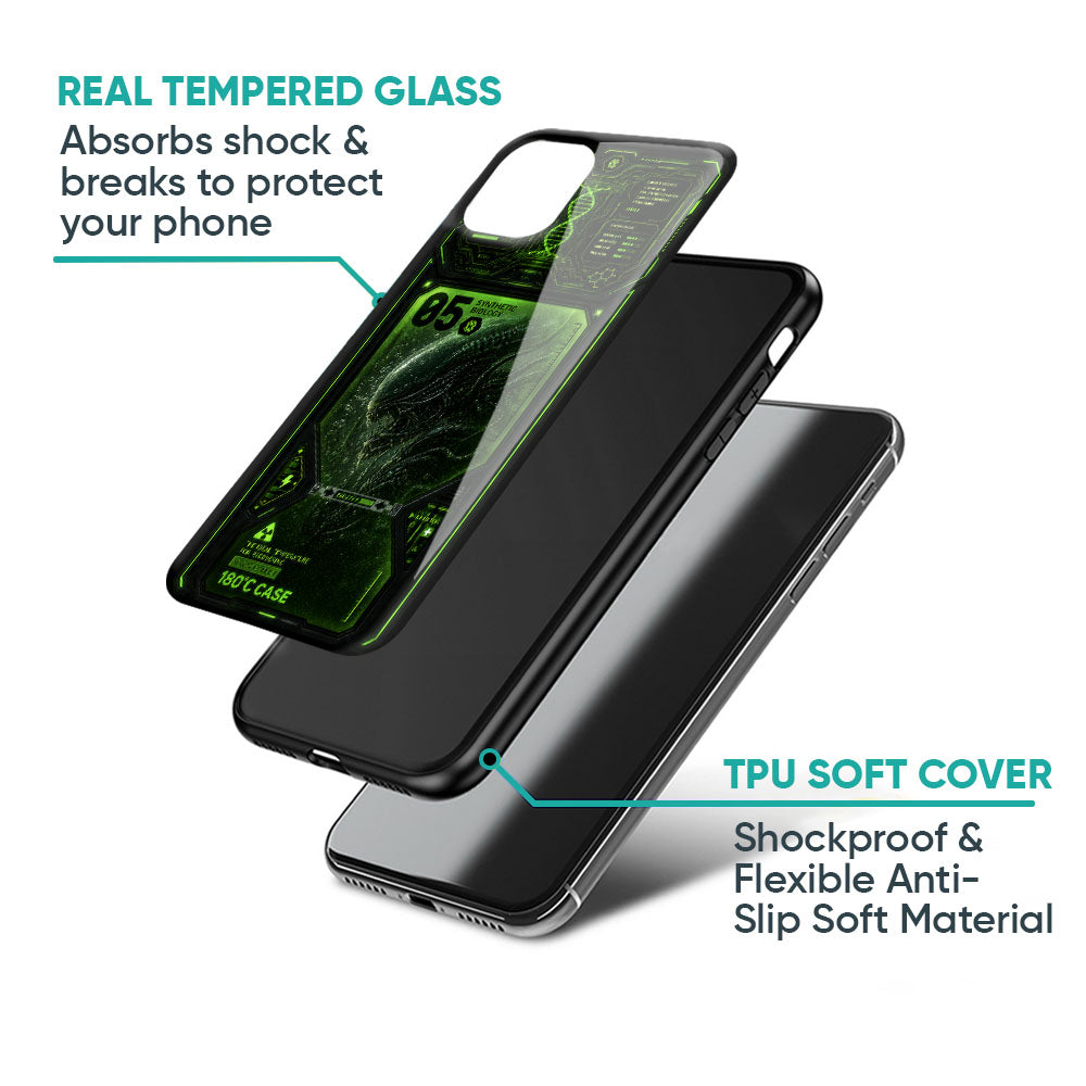 Xenon Venom Glass Case - Glass Back Cover for Phone (View 4)