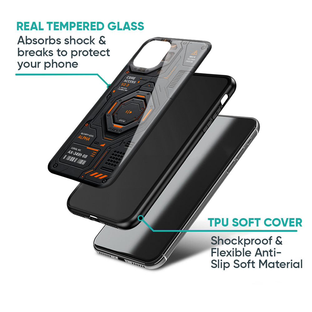 Forge Magma Glass Case - Glass Back Cover for Phone (View 4)