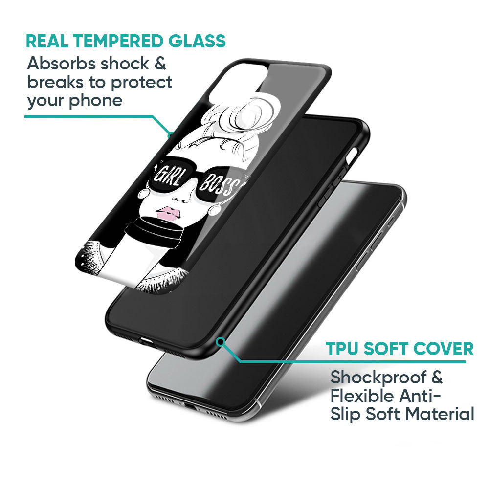 Girl Boss Glass Case For Oppo K13 Turbo Pro 5G