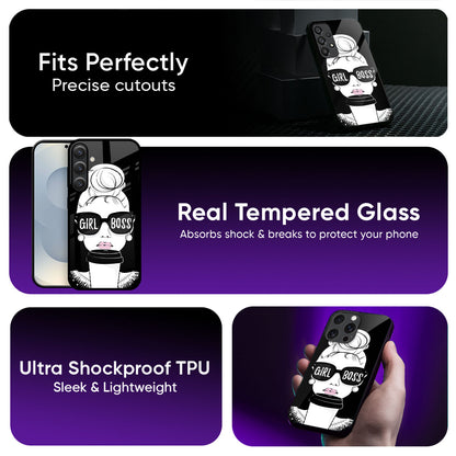 Girl Boss Glass Case