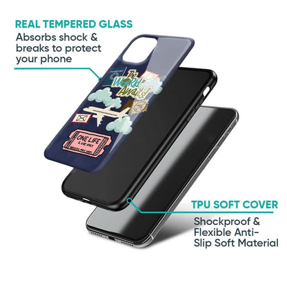 Tour The World Glass Case For Samsung Galaxy A37 5G