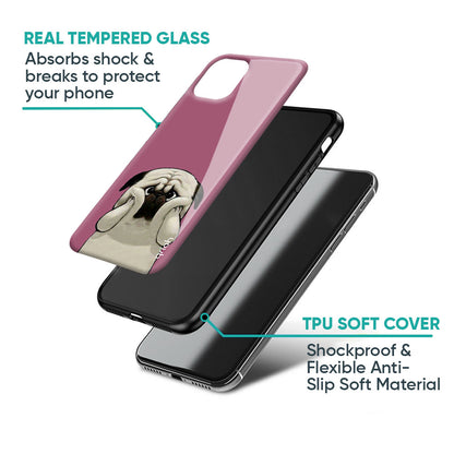 Funny Pug Face Glass Case For Oppo K13 Turbo Pro 5G