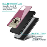 Funny Pug Face Glass Case For Vivo Y21 5G