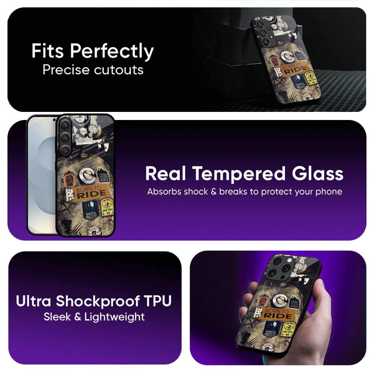 Ride Mode On Glass Case