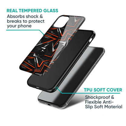 Vector Art Glass Case for Samsung Galaxy M56 5G
