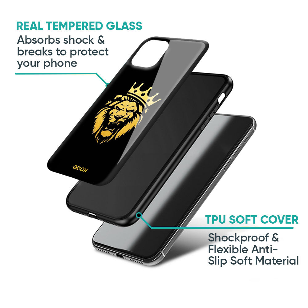 Lion The King Glass Case for OnePlus 15R 5G