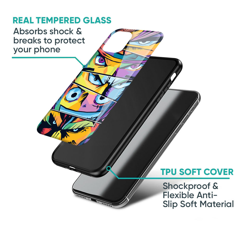Anime Legends Glass Case for Mi 15 5G