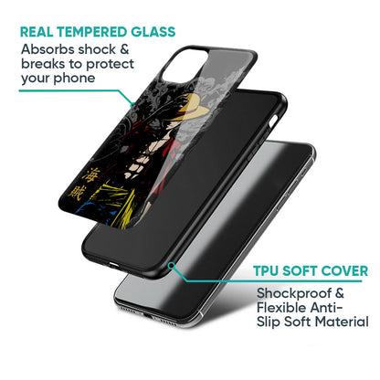 Dark Luffy Glass Case for Samsung Galaxy M17 5G
