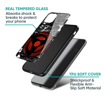 Sharingan Glass Case for Samsung Galaxy M56 5G