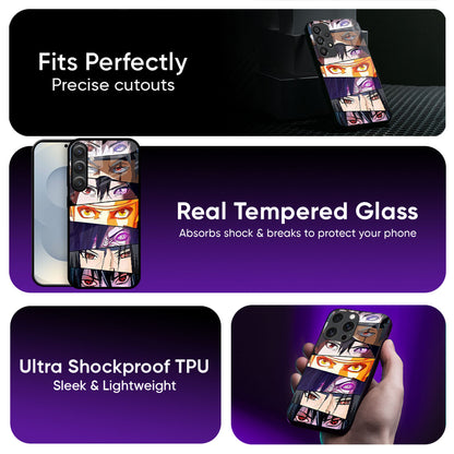 Anime Eyes Glass Case