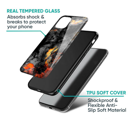 Lava Explode Glass Case for Samsung Galaxy M56 5G