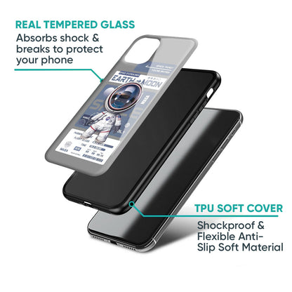 Space Flight Pass Glass Case for Oppo Reno13 Pro 5G