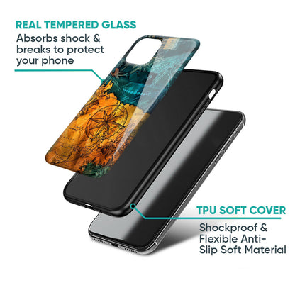 Architecture Map Glass Case for Oppo K13 Turbo Pro 5G
