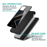 Sleek Golden & Navy Glass Case for Samsung Galaxy S26 5G