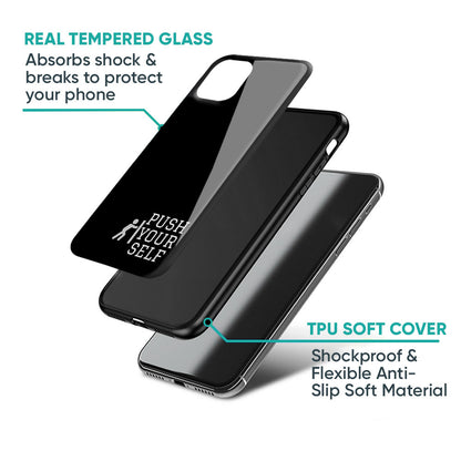 Push Your Self Glass Case for Samsung Galaxy M56 5G
