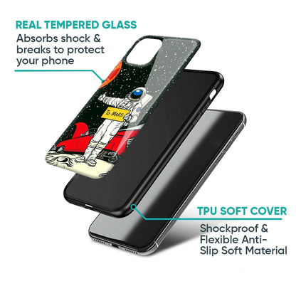 Astronaut on Mars Glass Case for Oppo K13 Turbo Pro 5G
