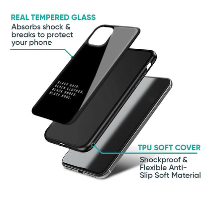 Black Soul Glass Case for Oppo K13 Turbo Pro 5G
