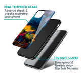 Multicolor Oil Painting Glass Case for Vivo Y200e 5G